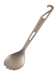 Robens Titanium Spork, turistinis įrankis šaukštas ir šakutė kaina ir informacija | Turistiniai katiliukai, indai, įrankiai | pigu.lt