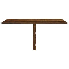 Sulankstomas sieninis staliukas vidaXL, rudas kaina ir informacija | Lauko stalai, staliukai | pigu.lt