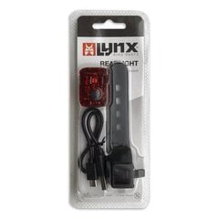 LYNX REAR LIGHT EASYFIX USB цена и информация | Велосипедные фонари, отражатели | pigu.lt