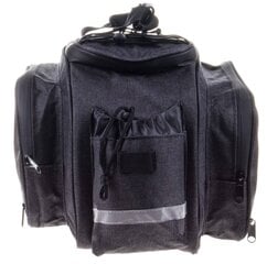 Bagažinės krepšys Rear Bag Verso. juodas kaina ir informacija | Kiti dviračių priedai ir aksesuarai | pigu.lt