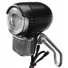Dviračio priekinis žibintas Light 2K XC-259A, juodas цена и информация | Велосипедные фонари, отражатели | pigu.lt