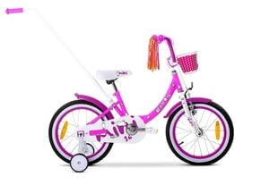 Dviratis vaikams Tabou Mini Kids 18", rožinis/baltas цена и информация | Велосипеды | pigu.lt