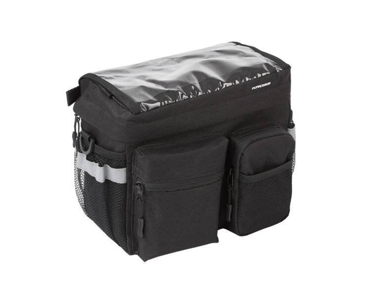 Dviračio krepšys Kross Roamer, 6l, juodas kaina ir informacija | Dviratininkų kuprinės | pigu.lt