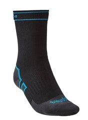 Waterproof Socks Bridgedale StormSock Mid Boot - black/blue 74644-964 цена и информация | Женские носки | pigu.lt