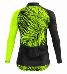 Cote NEON LEAF women's cycling jersey 75344-6 цена и информация | Спортивная одежда женская | pigu.lt