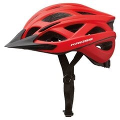 Велошлем Kross Mtb Vincitore, красный цена и информация | Шлемы | pigu.lt