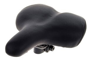 City Selle Mio SM-1126 D black saddle цена и информация | Седла для велосипедов и чехлы на сиденья | pigu.lt