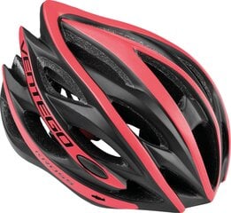 Велошлем Kross Ventego, черный с красным цена и информация | Шлемы | pigu.lt