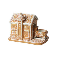 Villeroy & Boch "Winter Bakery Decoration" пряничный домик/подсвечник 20x13x16см цена и информация | Рождественские украшения | pigu.lt