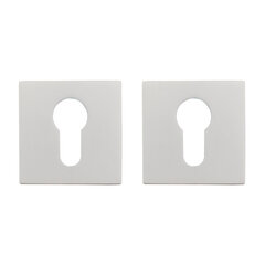 Durų spyna PZ MUZ-40-PZ, balta kaina ir informacija | Durų rankenos | pigu.lt