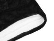 Juodas pledas su rankovėmis цена и информация | Originalūs džemperiai | pigu.lt
