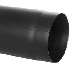 Труба для черного дымохода D120 1.0m цена и информация | Принадлежности для отопительного оборудования | pigu.lt
