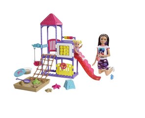 Lėlė Barbie Skipper Žaidimų aikštelė GHV89 kaina ir informacija | Žaislai mergaitėms | pigu.lt