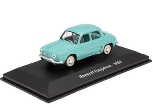 Renault Dauphine - 1958 Light Turquoise HACHETTE 1:43 ADD133 kaina ir informacija | Kolekciniai modeliukai | pigu.lt