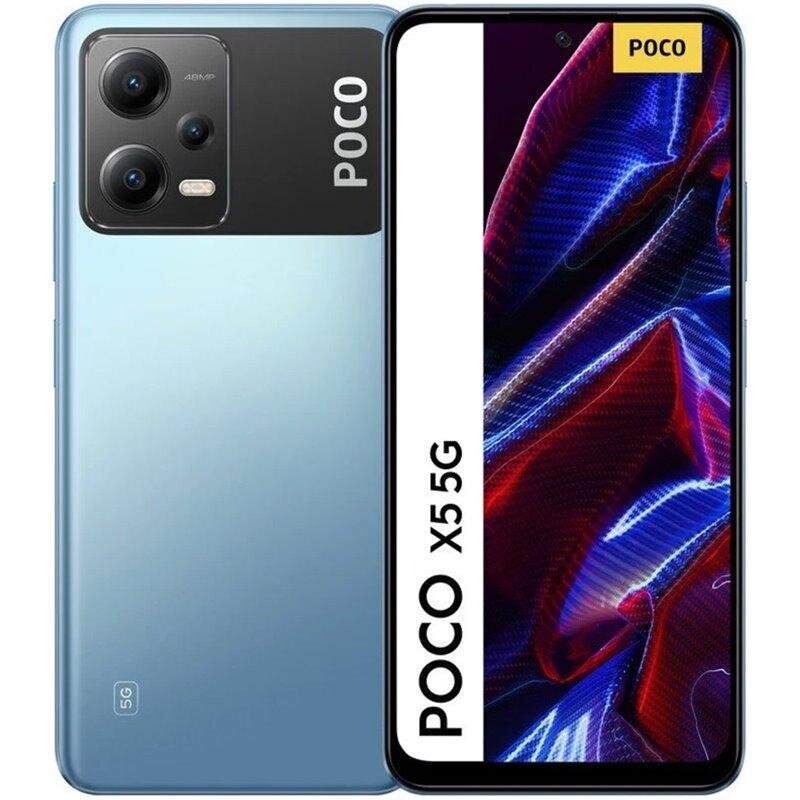 Xiaomi Poco X5 5G 6/128GB MZB0D6UEU Blue kaina ir informacija | Mobilieji telefonai | pigu.lt