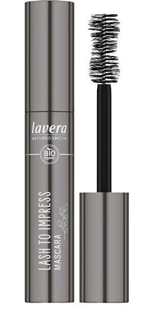 Blakstienų tušas Lavera Lash to Impress Mascara, Black, 14 ml цена и информация | Akių šešėliai, pieštukai, blakstienų tušai, serumai | pigu.lt