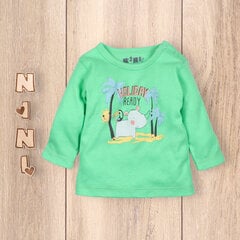 Рубашка для мальчика Nini, ABN-3134 цена и информация | Футболка для малышки фуксия | pigu.lt