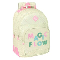 Mokyklinis krepšys Glow Lab Magic flow rusvai gelsva (32 x 42 x 15 cm) kaina ir informacija | Kuprinės mokyklai, sportiniai maišeliai | pigu.lt