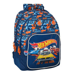 Mokyklinis krepšys Hot Wheels speed club oranžinis (32 x 42 x 15 cm) kaina ir informacija | Kuprinės mokyklai, sportiniai maišeliai | pigu.lt