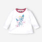 Marškinėliai mergaitei Nini, ABN-2976 kaina ir informacija | Marškinėliai kūdikiams | pigu.lt