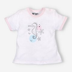 Marškinėliai mergaitėms Nini kaina ir informacija | Marškinėliai kūdikiams | pigu.lt