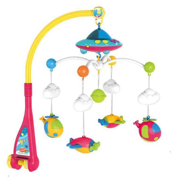 Lovytės karuselė su nuotolinio valdymo pulteliu kaina ir informacija | Žaislai kūdikiams | pigu.lt