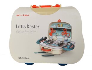 Žaislinis daktaro rinkinys 17 dalių цена и информация | Игрушки для девочек | pigu.lt