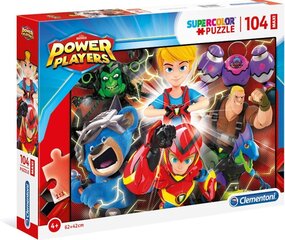 Dėlionė Clementoni Power Player 104 d. 23749 kaina ir informacija | Dėlionės (puzzle) | pigu.lt