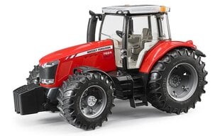 Traktorius Massey Ferguson Bruder 7624 03046 kaina ir informacija | Žaislai berniukams | pigu.lt