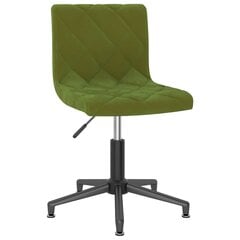 Pasukamos valgomojo kėdės VidaXL, žalios kaina ir informacija | Virtuvės ir valgomojo kėdės | pigu.lt
