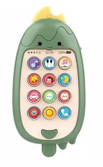 Interaktyvus žaislinis telefonas,žalias kaina ir informacija | Lavinamieji žaislai | pigu.lt