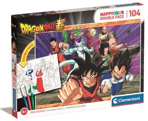 Паззл-раскраска Clementoni Dragonball (104 Предметы) цена и информация | Пазлы | pigu.lt