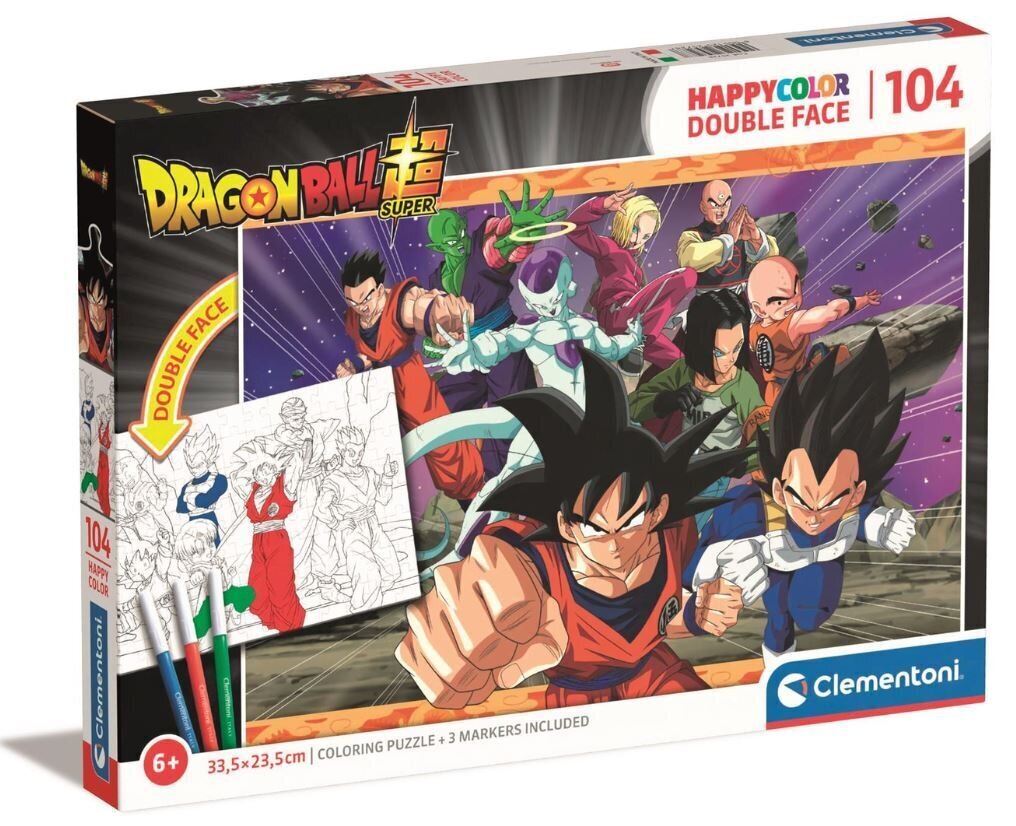 Dėlionė Clementoni Dragon Ball Super 25728, 104 det kaina ir informacija | Dėlionės (puzzle) | pigu.lt