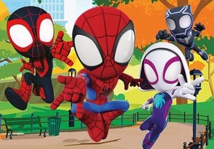 Dėlionė Clementoni Spidey + spalvinimas 104 d. 25727 цена и информация | Пазлы | pigu.lt