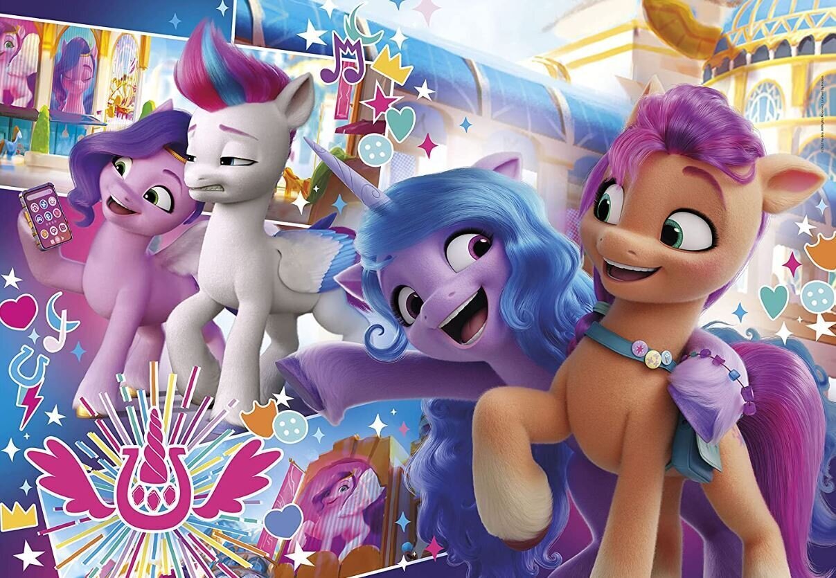 Dėlionė Clementoni My Little Pony 104 d. 23764 kaina ir informacija | Dėlionės (puzzle) | pigu.lt