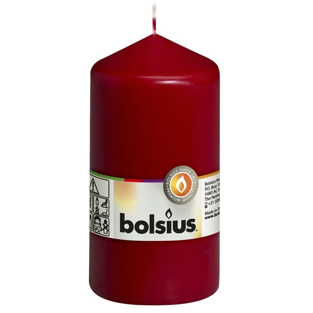 Žvakė Bolsius 130x68mm kaina ir informacija | Žvakės, Žvakidės | pigu.lt