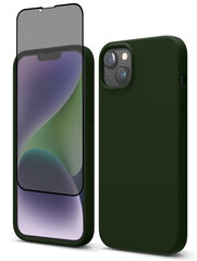 Soudberry Privacy Set skirtas Apple iPhone 14, žalias kaina ir informacija | Telefono dėklai | pigu.lt