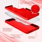 Soudberry Set Privacy skirtas Samsung Galaxy S21 FE, raudonas kaina ir informacija | Telefono dėklai | pigu.lt