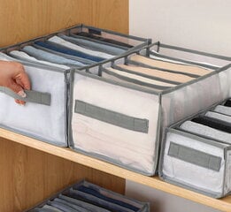 Шкаф для хранения, с отделениями C60-1 цена и информация | Вешалки и мешки для одежды | pigu.lt