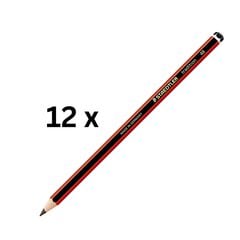Pieštukas Staedtler Tradition 4B, 12 vnt kaina ir informacija | Piešimo, tapybos, lipdymo reikmenys | pigu.lt