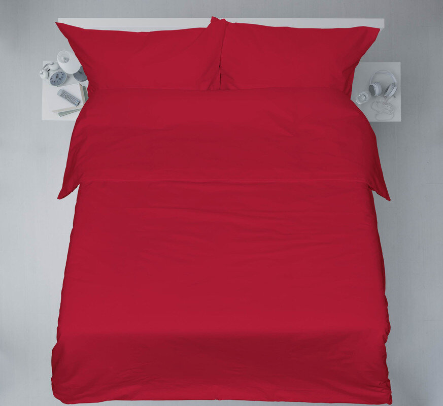 Koodi užvalkalas antklodei Chinese Red, 220x210 cm kaina ir informacija | Patalynės komplektai | pigu.lt