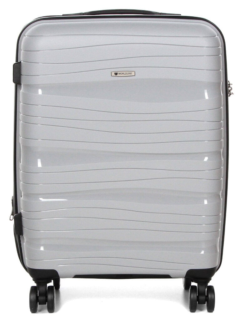 Didelis kelioninis lagaminas Airtex 283/L, pilkas kaina ir informacija | Lagaminai, kelioniniai krepšiai | pigu.lt