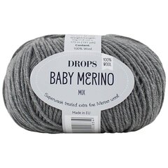 Пряжа Drops Baby Merino 19, 50 г, 175 м. цена и информация | Принадлежности для вязания | pigu.lt