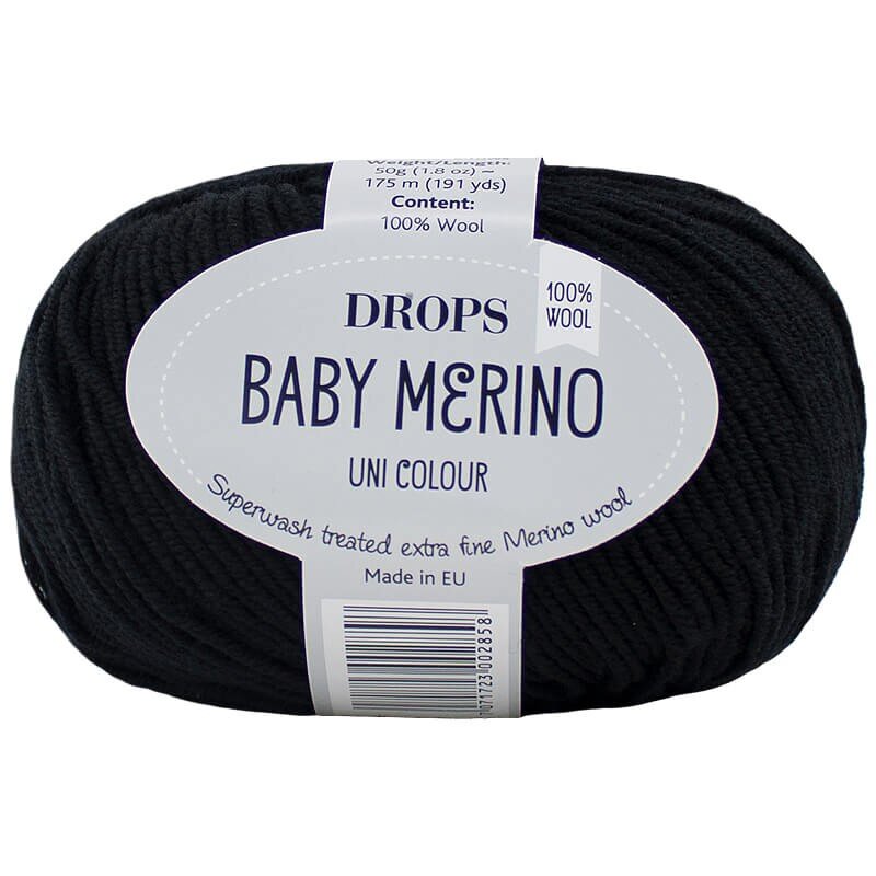 Siūlai Drops Baby Merino 21, 50 g, 175 m. цена и информация | Mezgimui | pigu.lt