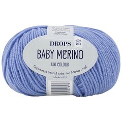 Пряжа Drops Baby Merino 25, 50 г, 175 м. цена и информация | Принадлежности для вязания | pigu.lt