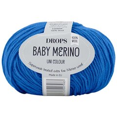 Пряжа Drops Baby Merino 33, 50 г, 175 м. цена и информация | Принадлежности для вязания | pigu.lt