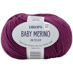 Пряжа Drops Baby Merino 34, 50 г, 175 м. цена и информация | Принадлежности для вязания | pigu.lt
