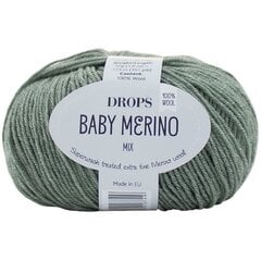 Пряжа Drops Baby Merino 50, 50 г, 175 м. цена и информация | Принадлежности для вязания | pigu.lt