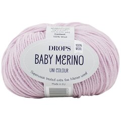 Siūlai Drops Baby Merino 54, 50 g, 175 m. kaina ir informacija | Mezgimui | pigu.lt