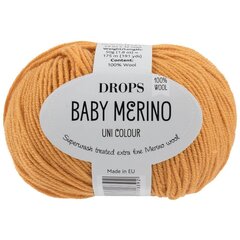 Пряжа Drops Baby Merino 56, 50 г, 175 м. цена и информация | Принадлежности для вязания | pigu.lt